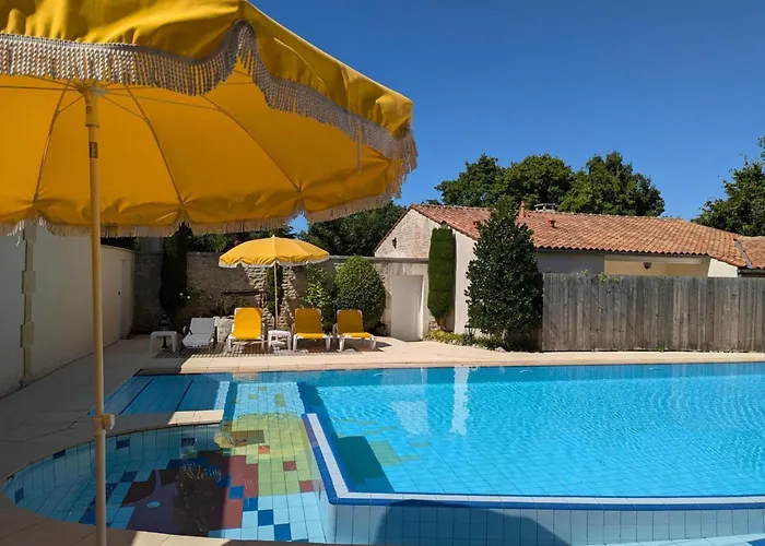 Сasa de vacaciones Familial Avec Piscine Chauffée, Jardin Clos, équipement Bébé, Au Cœur D'une Propriété Viticole. - Fr-1-653-70